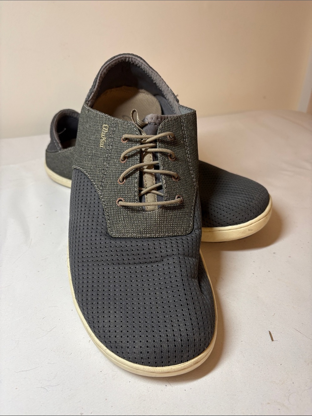 Olukai Gray Slip-On Sneakers Size 10 1/2